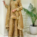 Elegant Moss Silk Suit Se
