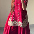 Farshi Kurti-Palazzo with Dupatta Set