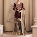 Faux Georgette with Heavy Embroidery & Sequence Work