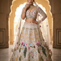 Flared Sequins Embroidery Lehenga
