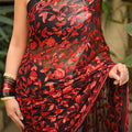 Floral Embroidery Saree