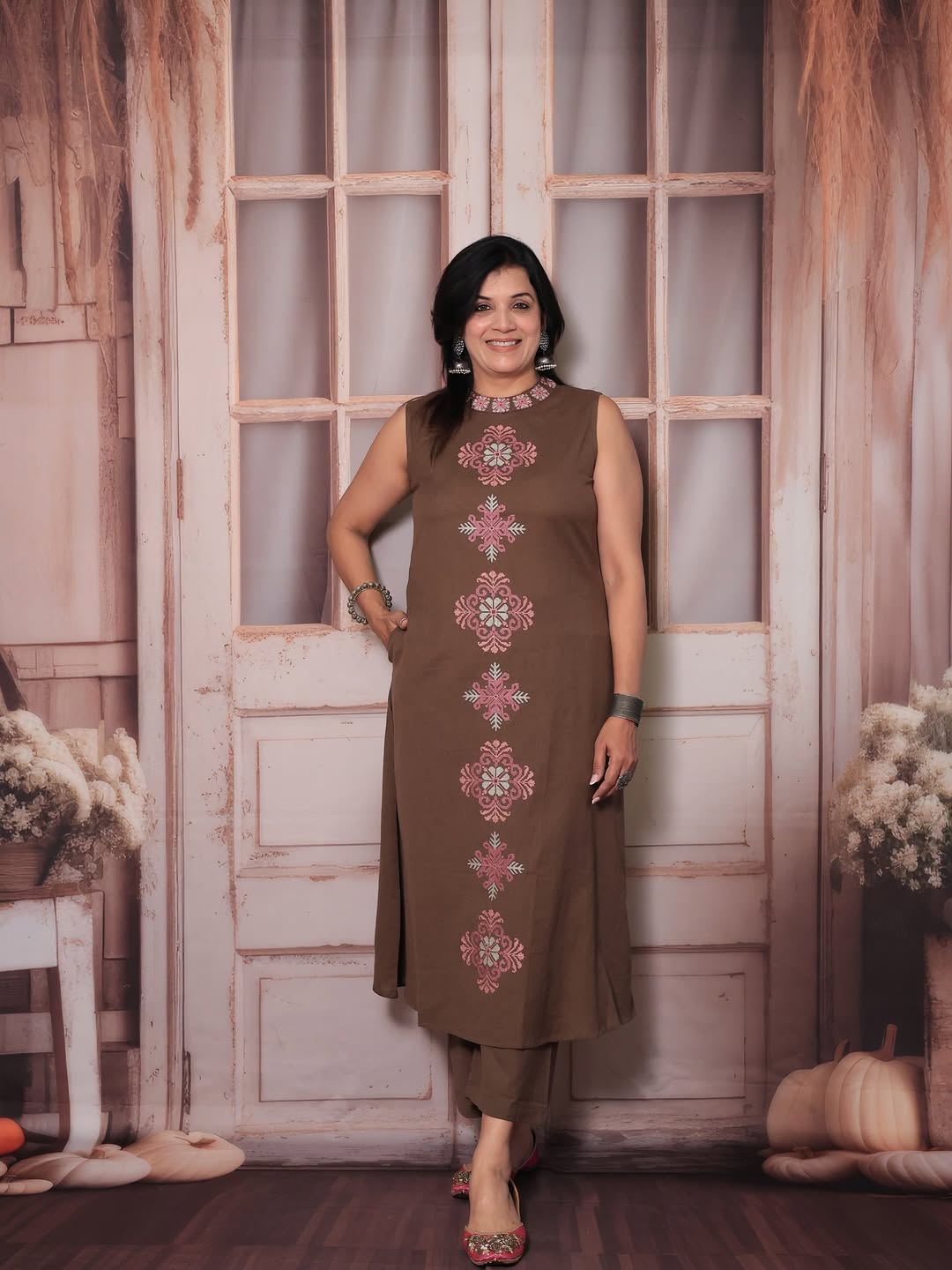 Handloom A-Line Kurti