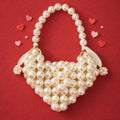Heart of Pearls with Tassels