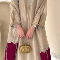 Designer Jimmy Choo Top, Palazzo & Dupatta Set