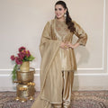 Sequins Embroidered Salwar Suit Set
