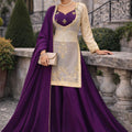 Designer 4-Piece Party Wear