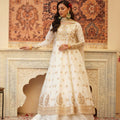 Designer Gown with Lehenga Set