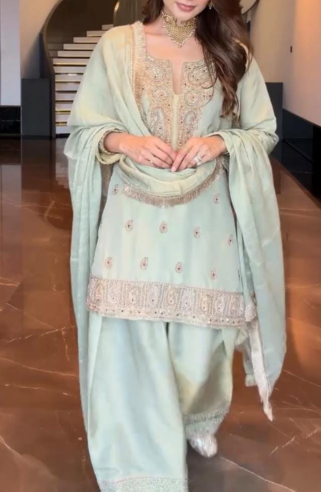 Designer Farshi Salwaar Set