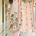 Floral Print Cotton 3-Piece Suit