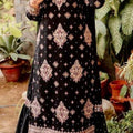 Georgette Long Kurti with Sharara & Dupatta