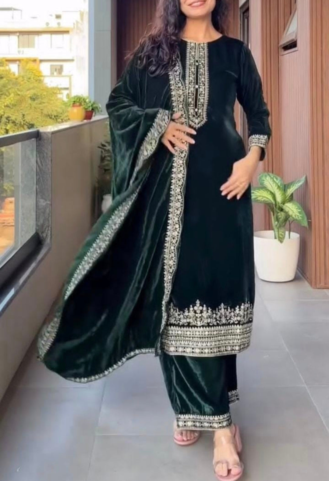 3 piece Velvet Set