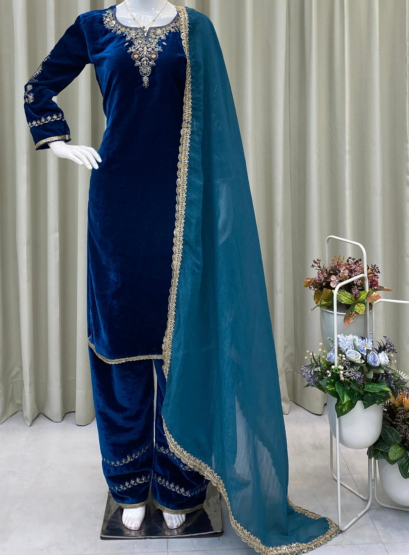 Velvet Suit set