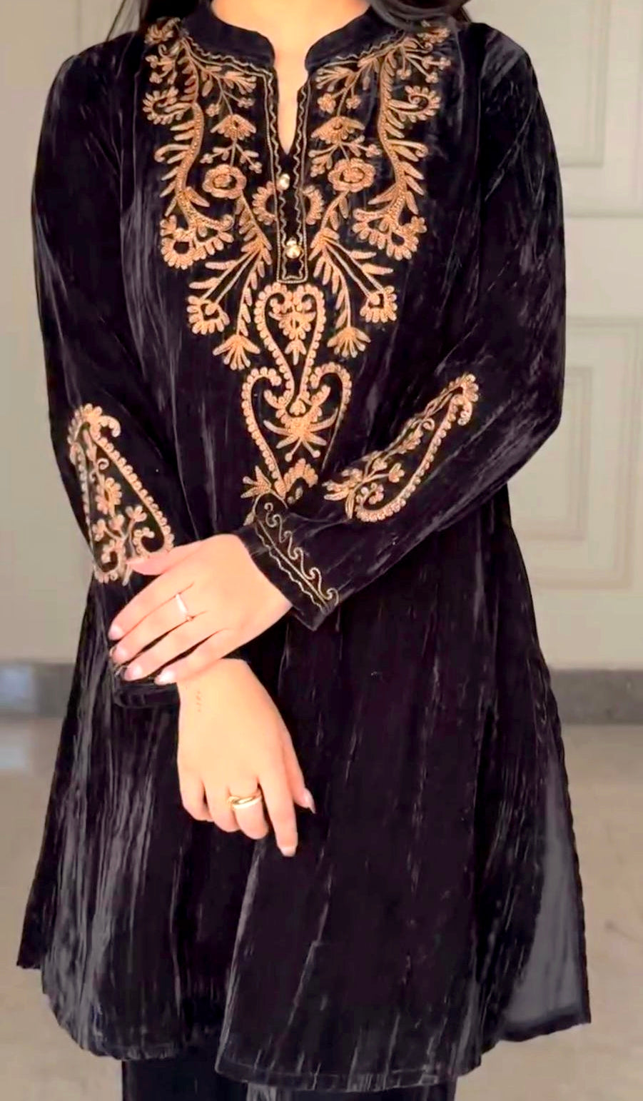 New Velvet Co-ord Set