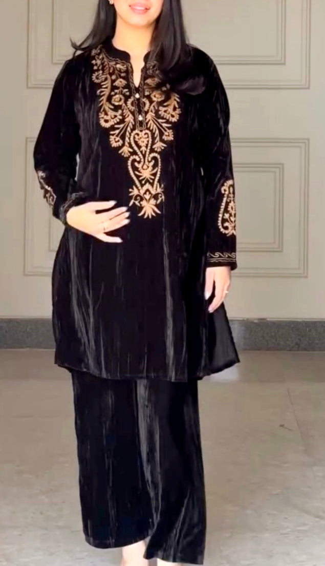 New Velvet Co-ord Set