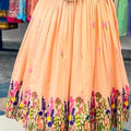 Chain stitch embroidery – 1 Pc Dress