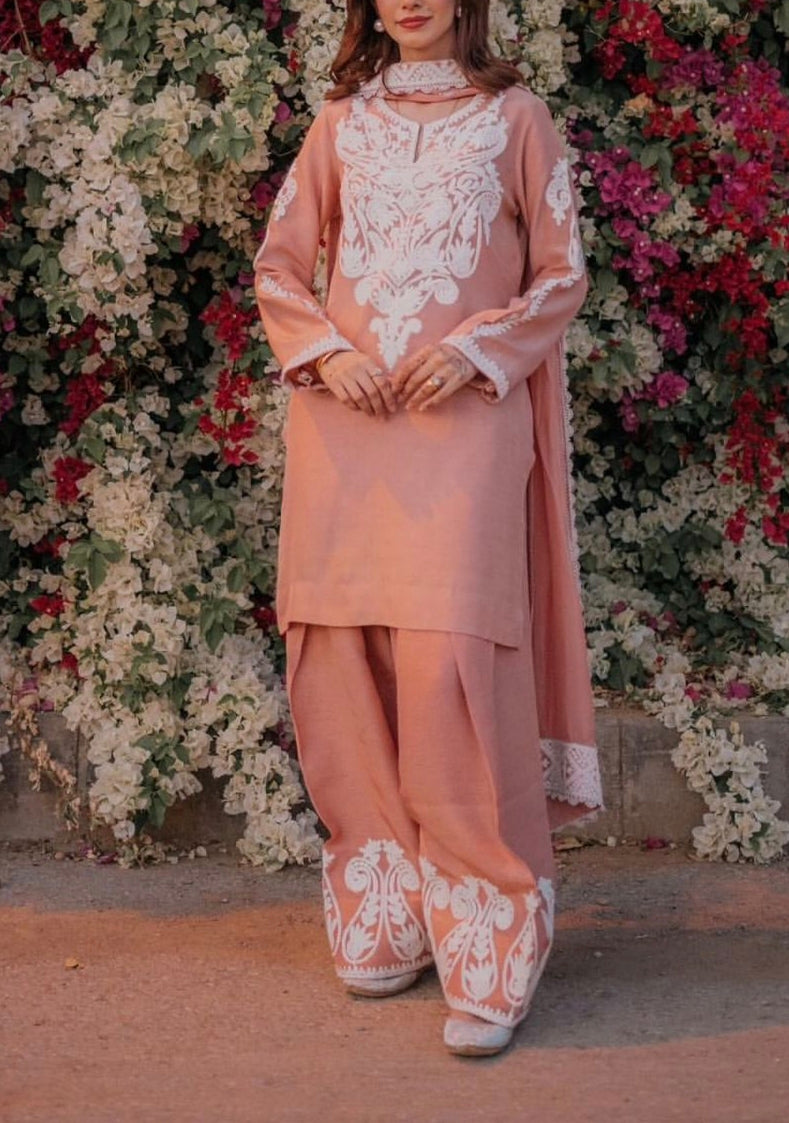 Top–Palazzo–Dupatta set 