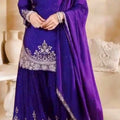Classy Chinon Silk Suit Set