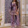 Fandy Fabric with Zari and Sequins Set