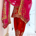 Fandy Crushed Silk Suit Set