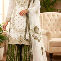 Silk Top–Bottom & Dupatta Set