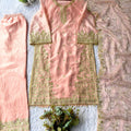 Elegant & Trendy Sequence Embroidery Suit Set