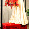 Rangrez Ivory Lehenga Set
