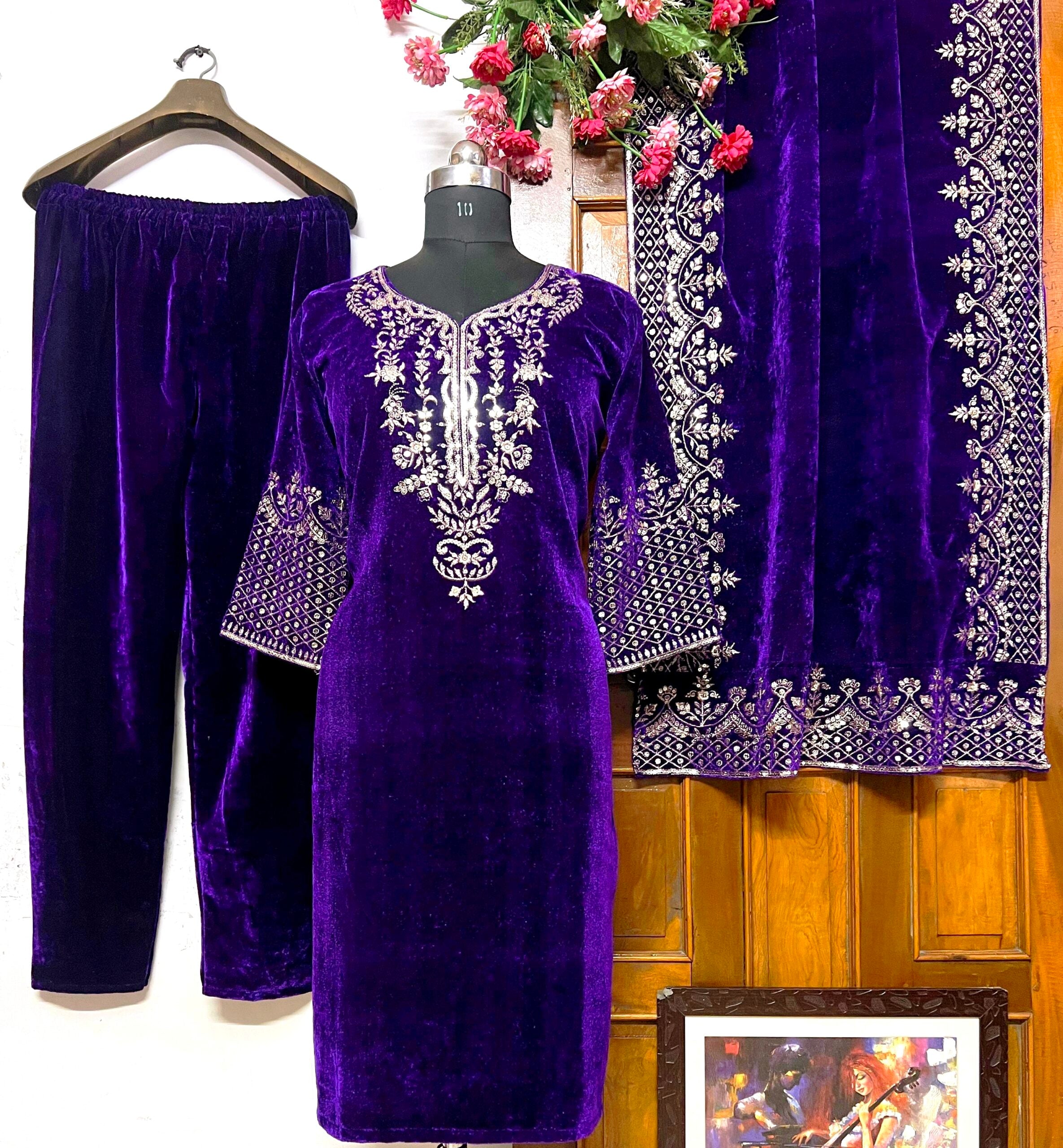 Heavy Velvet Suit Set