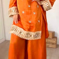 Designer Fendi Silk Suit Set