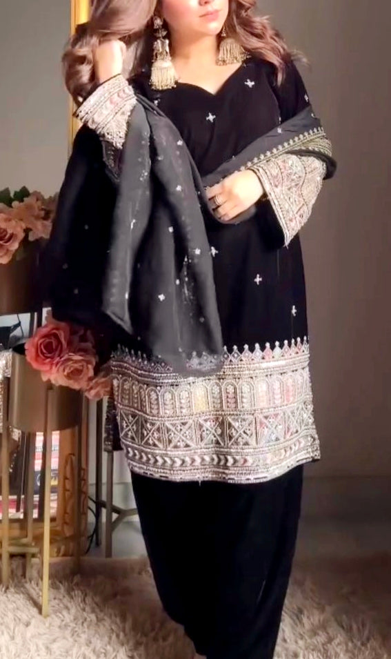 Luxury Designer Velvet Set