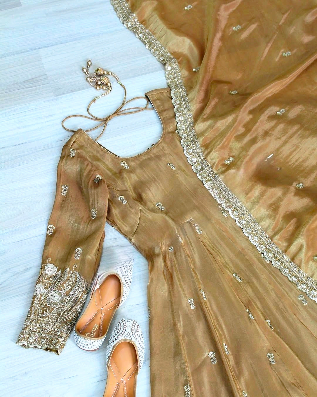 Trendy Jimmy Choo Anarkali Set