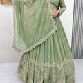 Embroidered Lehenga Choli Set