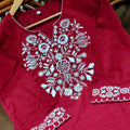 Cotton Embroidery Co-ord Set