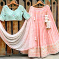 Elegance Embroidered Lehenga Choli Set