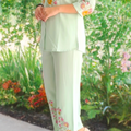 Embroidered Cotton Co-ord Set