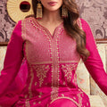 Pure Viscose Chanderi Silk Kurta Set