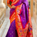 Bandhani Paithani Saree