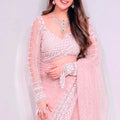 Designer Net Sequins Saree
