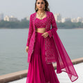 Indo-Western Sharara Set