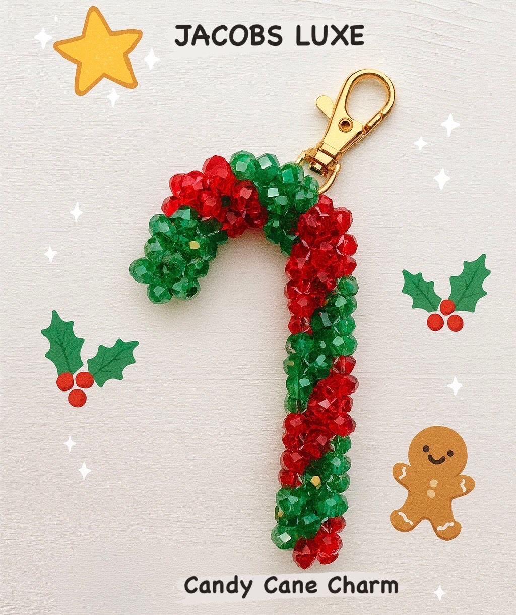 Jacobs Luxe - Candy Cane Charm