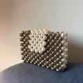 Jacobs Luxe Silver Beaded Wallet