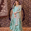 Japanese Satin 3-piece Lehenga Set