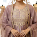 Jimmy Choo Embroidered Top Sharara & Dupatta Set