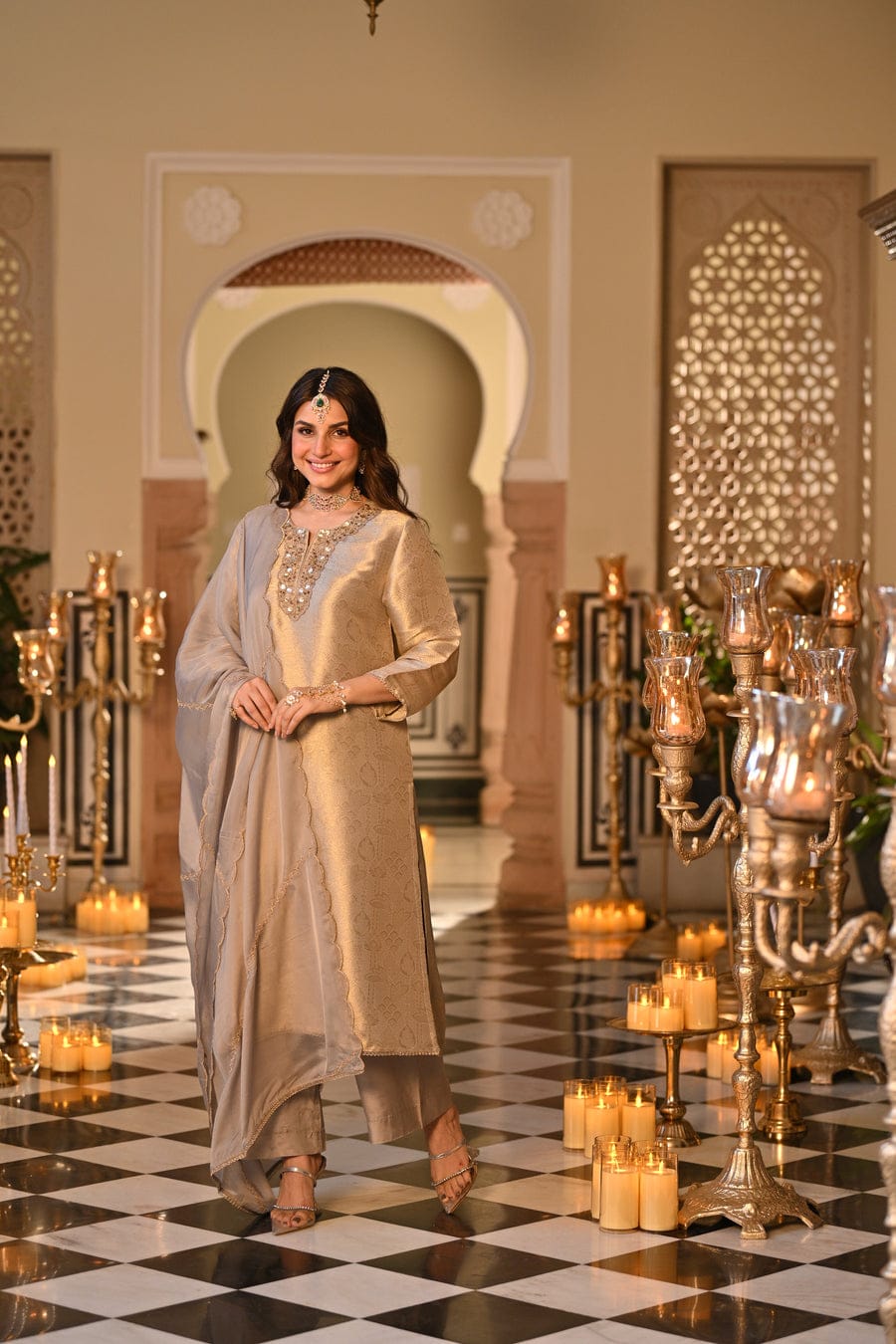 Kanjivaram Silk Suit Set