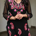 Kashmiri Embroidery Kurti Set