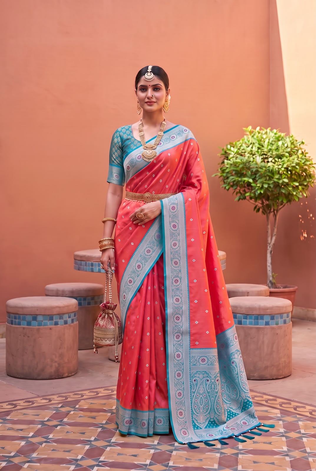 Luxurious Banarasi Silk Saree