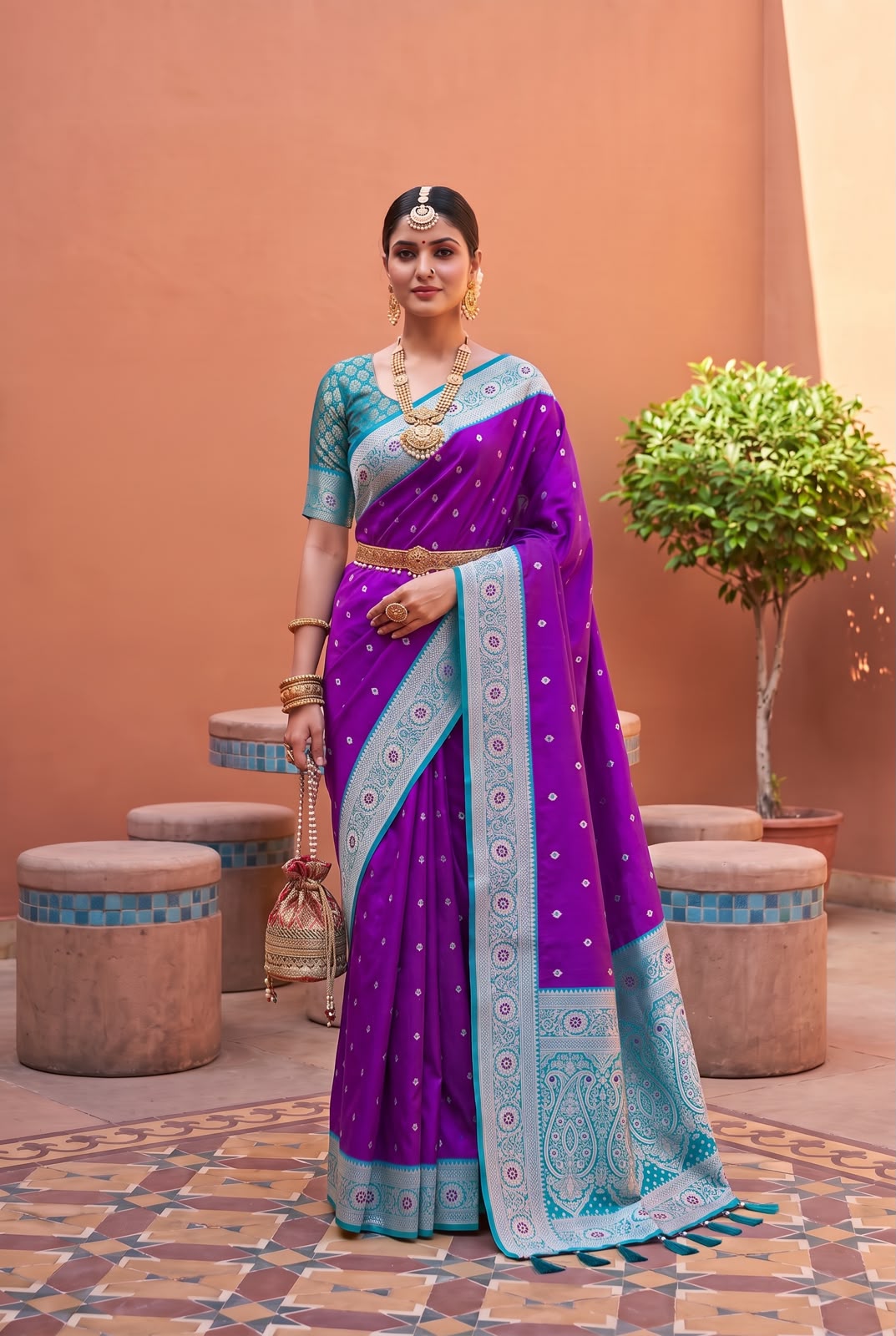 Luxurious Banarasi Silk Saree