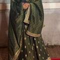 Mehndi Special Gown Set