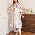 Mughal Printed 3-Piece Suit Set