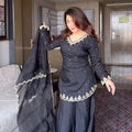 Natural Crepe Silk Suit Set