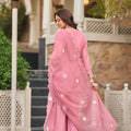 Natural Satin Suit Set